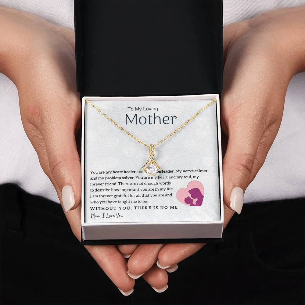 To My Loving Mother - You are my heart healer (Limited Time Offer) - Alluring Beauty Necklace