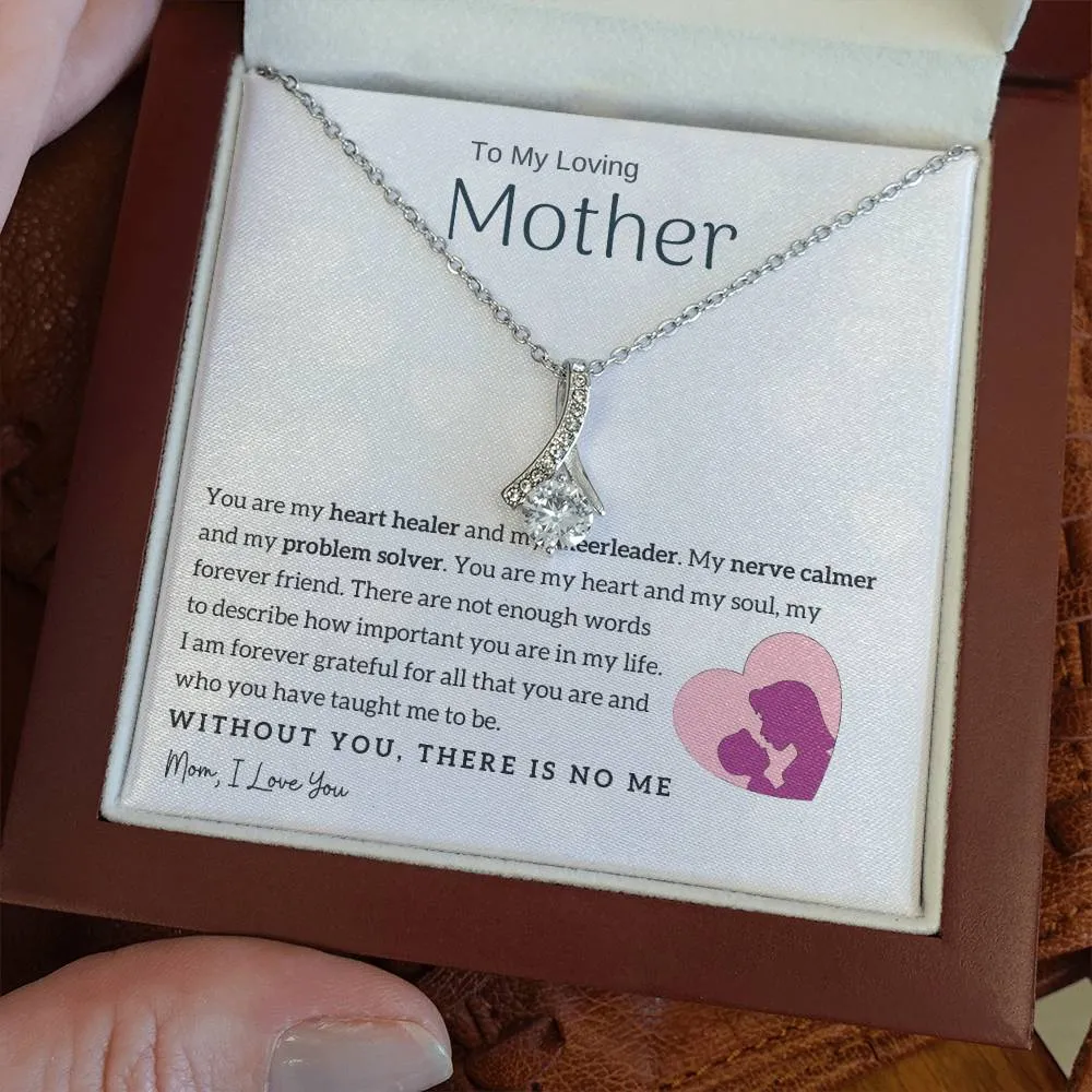 To My Loving Mother - You are my heart healer (Limited Time Offer) - Alluring Beauty Necklace