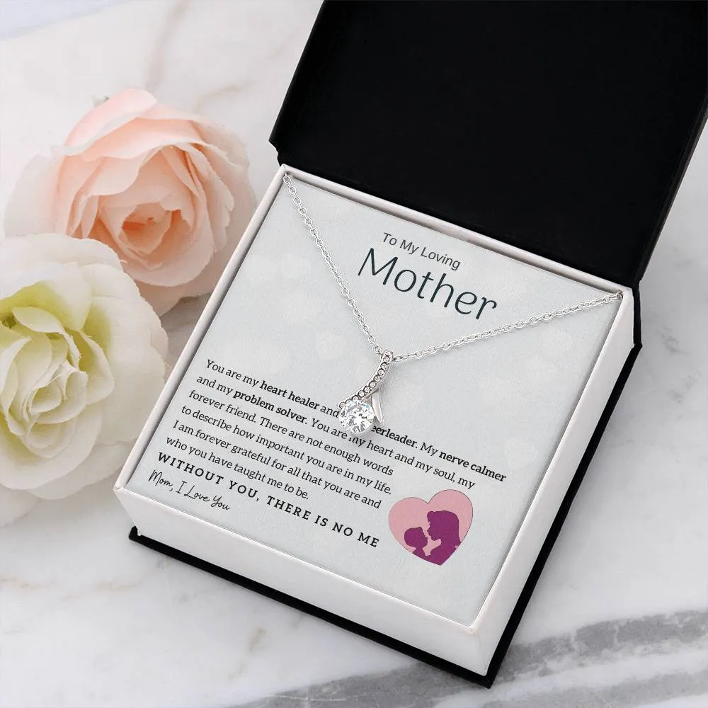 To My Loving Mother - You are my heart healer (Limited Time Offer) - Alluring Beauty Necklace
