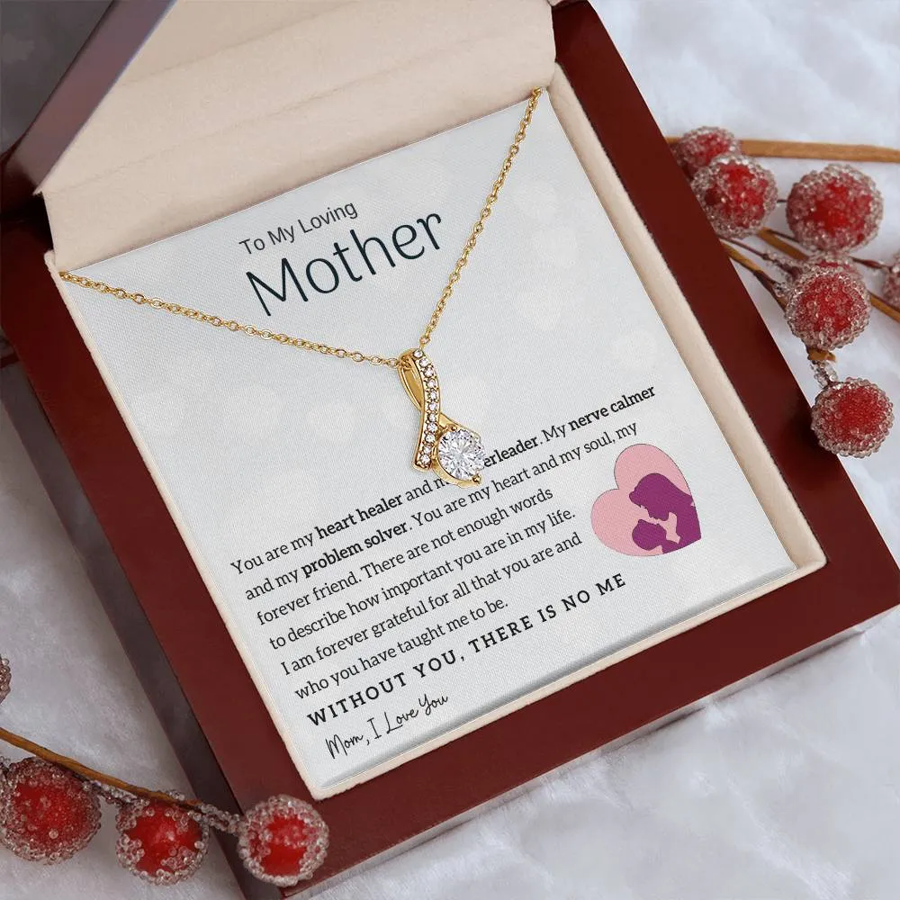 To My Loving Mother - You are my heart healer (Limited Time Offer) - Alluring Beauty Necklace