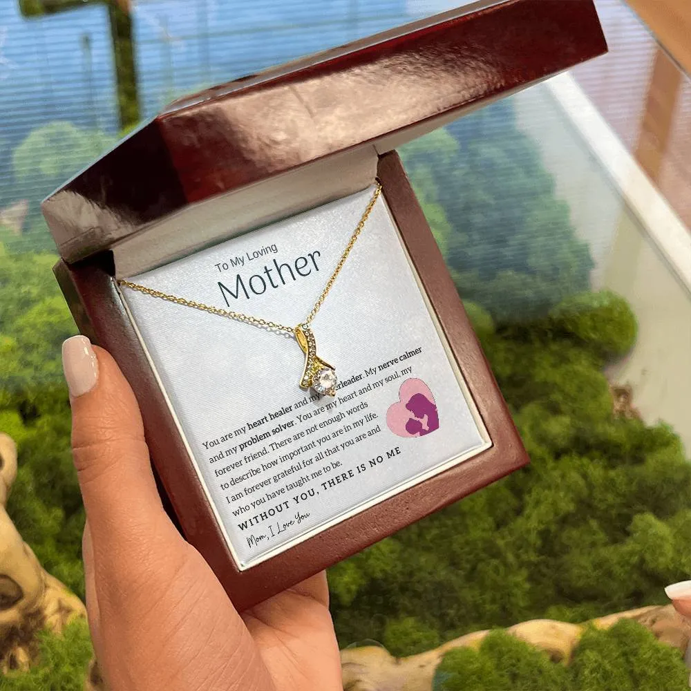 To My Loving Mother - You are my heart healer (Limited Time Offer) - Alluring Beauty Necklace