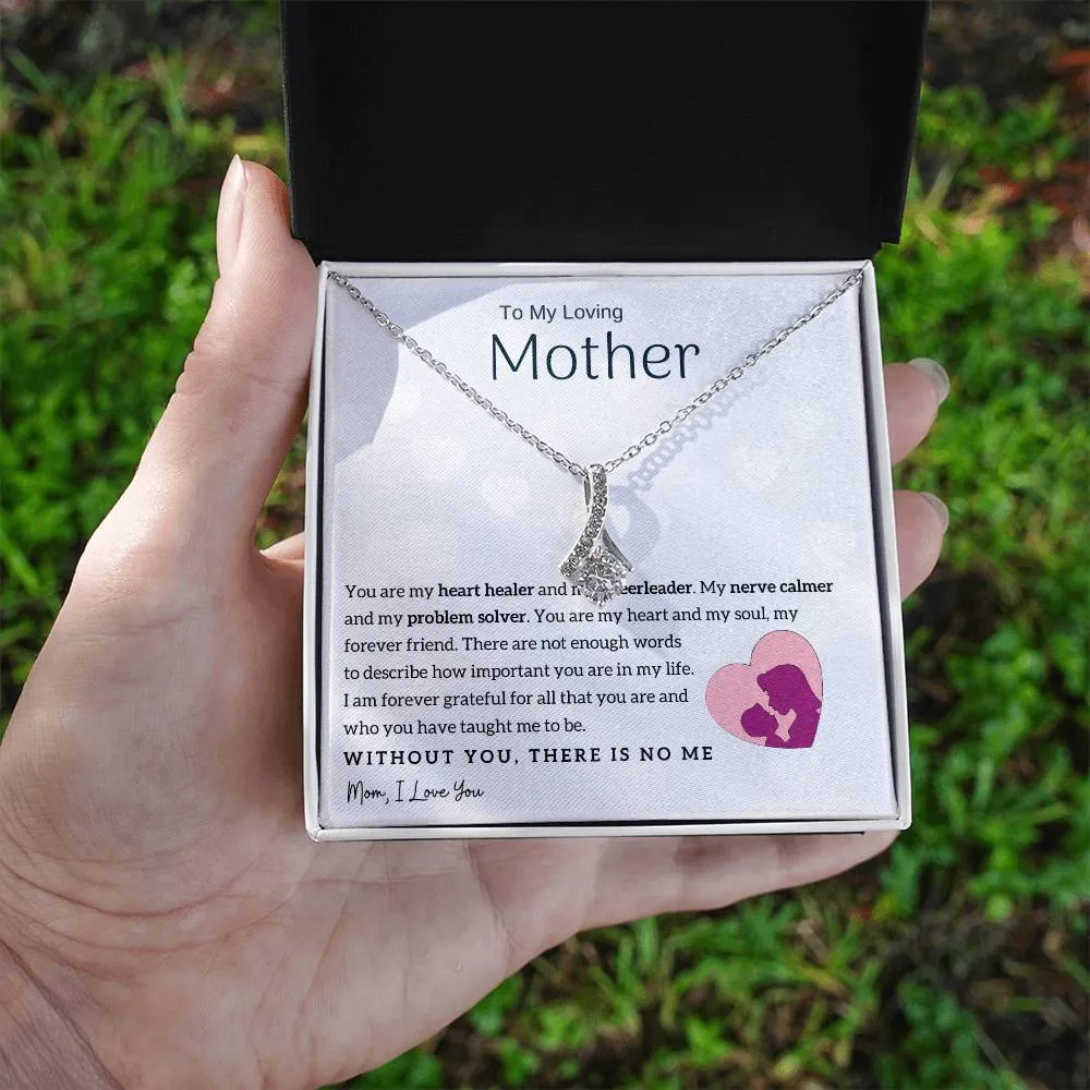 To My Loving Mother - You are my heart healer (Limited Time Offer) - Alluring Beauty Necklace