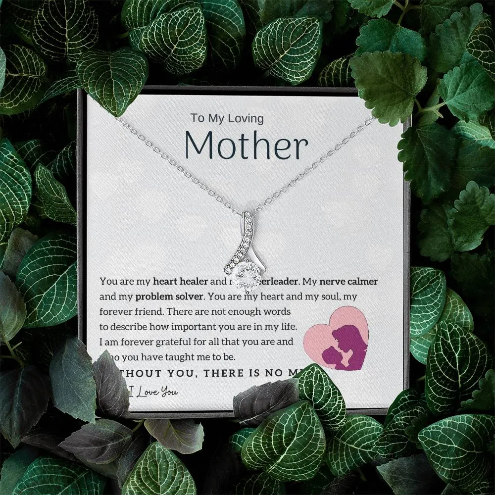To My Loving Mother - You are my heart healer (Limited Time Offer) - Alluring Beauty Necklace