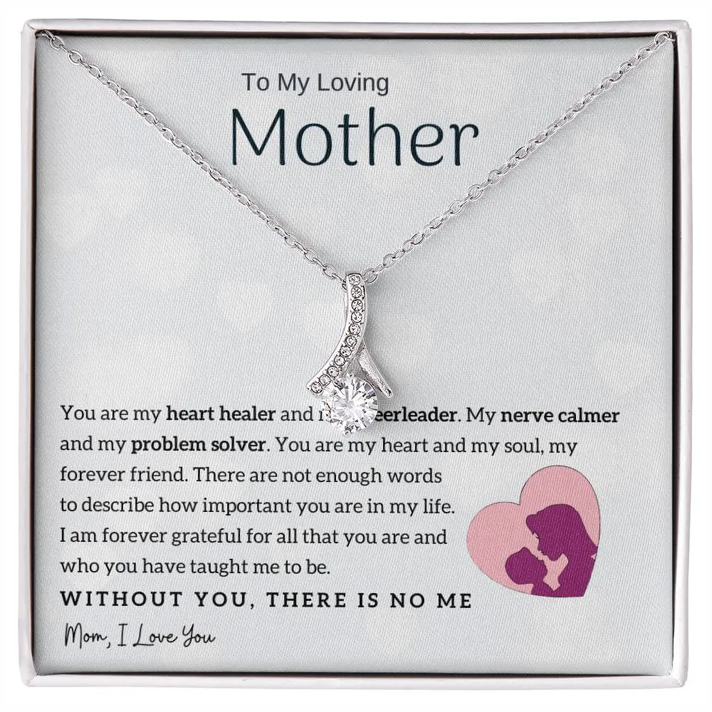 To My Loving Mother - You are my heart healer (Limited Time Offer) - Alluring Beauty Necklace