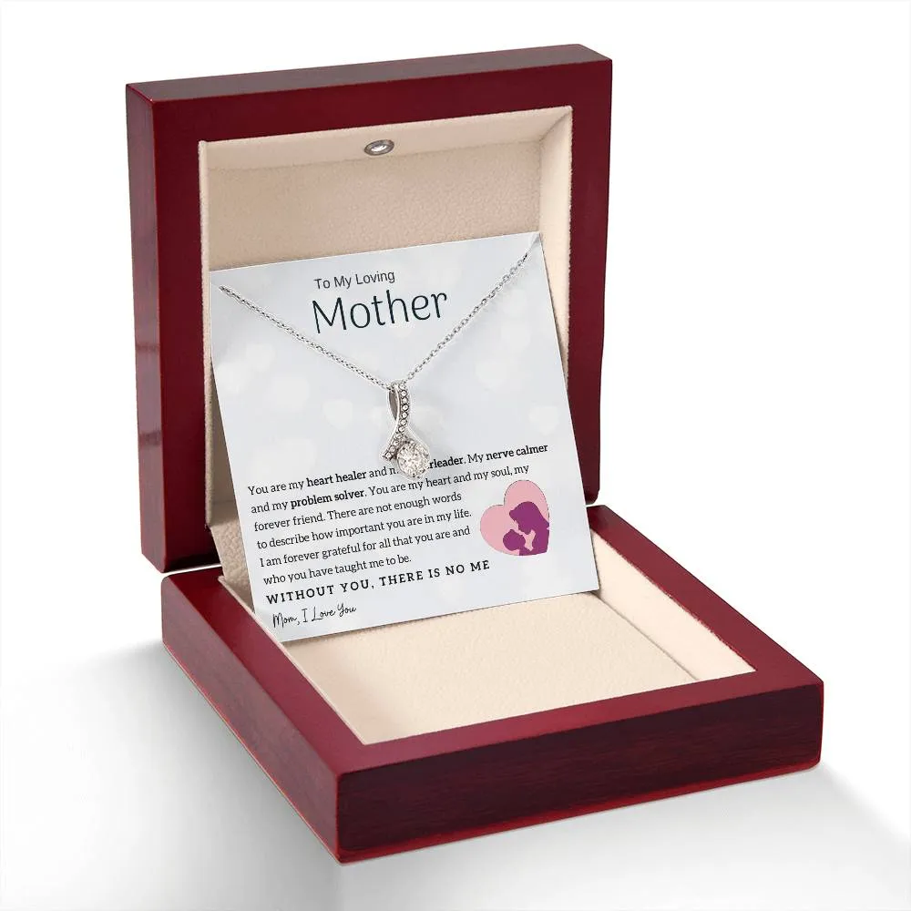 To My Loving Mother - You are my heart healer (Limited Time Offer) - Alluring Beauty Necklace