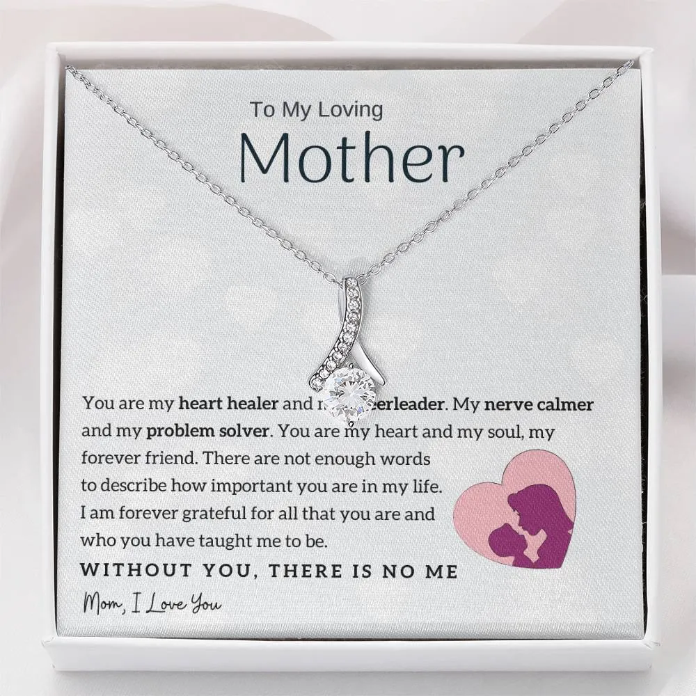 To My Loving Mother - You are my heart healer (Limited Time Offer) - Alluring Beauty Necklace