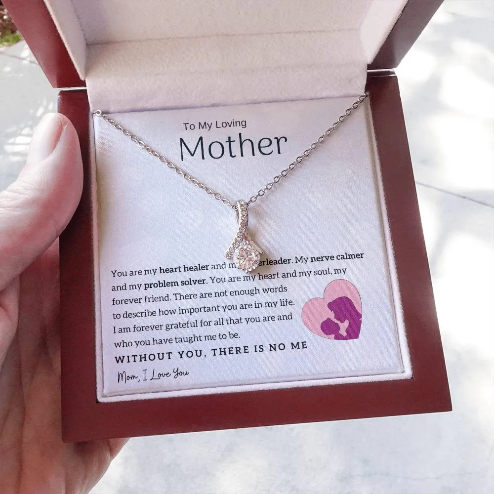 To My Loving Mother - You are my heart healer (Limited Time Offer) - Alluring Beauty Necklace