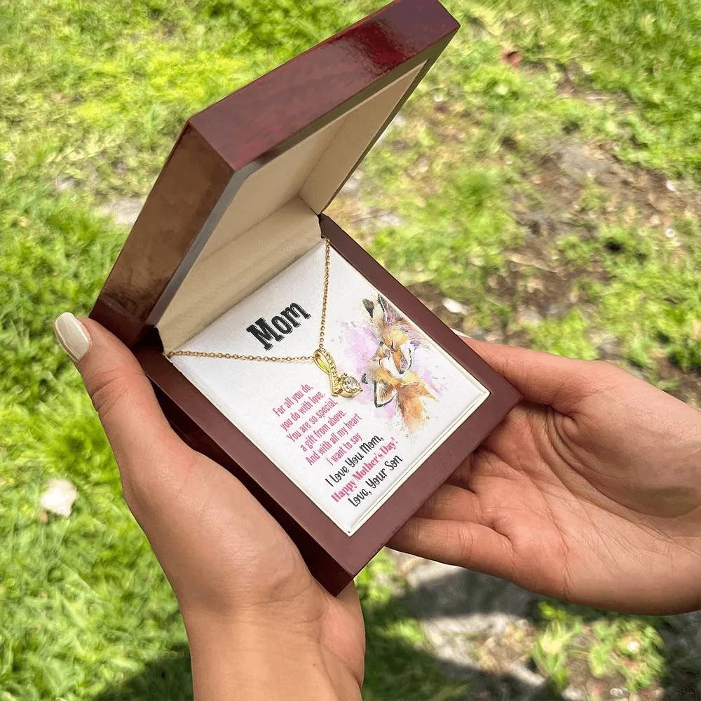 To My Mom - You Are So Special (Limited Time Offer) - Alluring Beauty Necklace