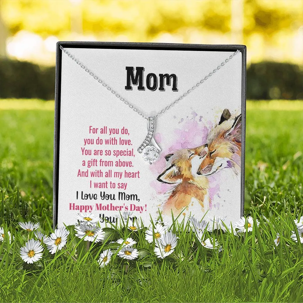 To My Mom - You Are So Special (Limited Time Offer) - Alluring Beauty Necklace