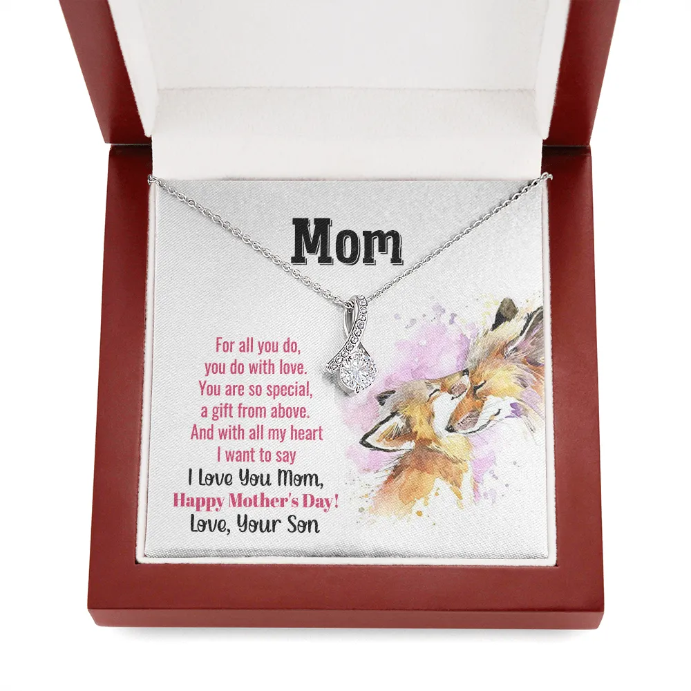To My Mom - You Are So Special (Limited Time Offer) - Alluring Beauty Necklace