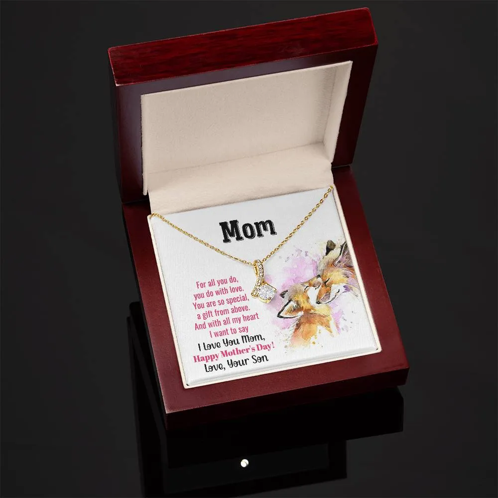 To My Mom - You Are So Special (Limited Time Offer) - Alluring Beauty Necklace
