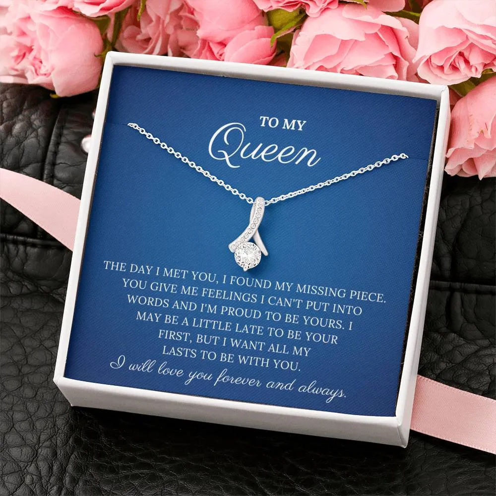 To My Queen - My Missing Piece - Alluring Beauty Necklace