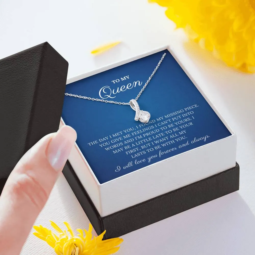 To My Queen - My Missing Piece - Alluring Beauty Necklace