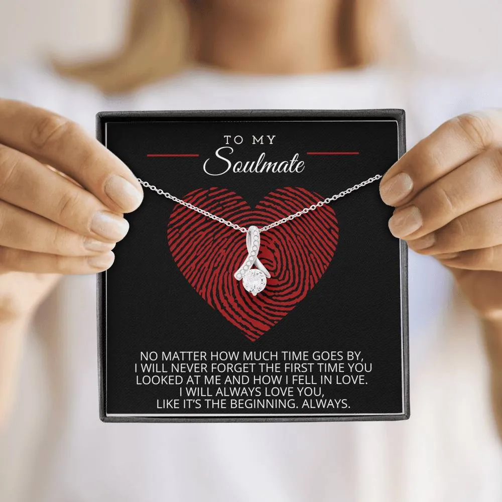 To My Soulmate - Like It's The Beginning Necklace - ABNSoulmateM19