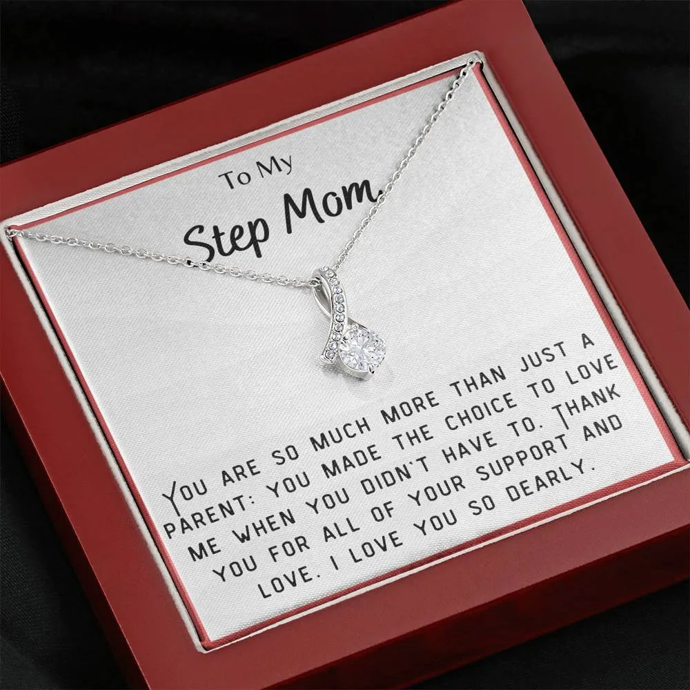 To My Step Mom Necklace