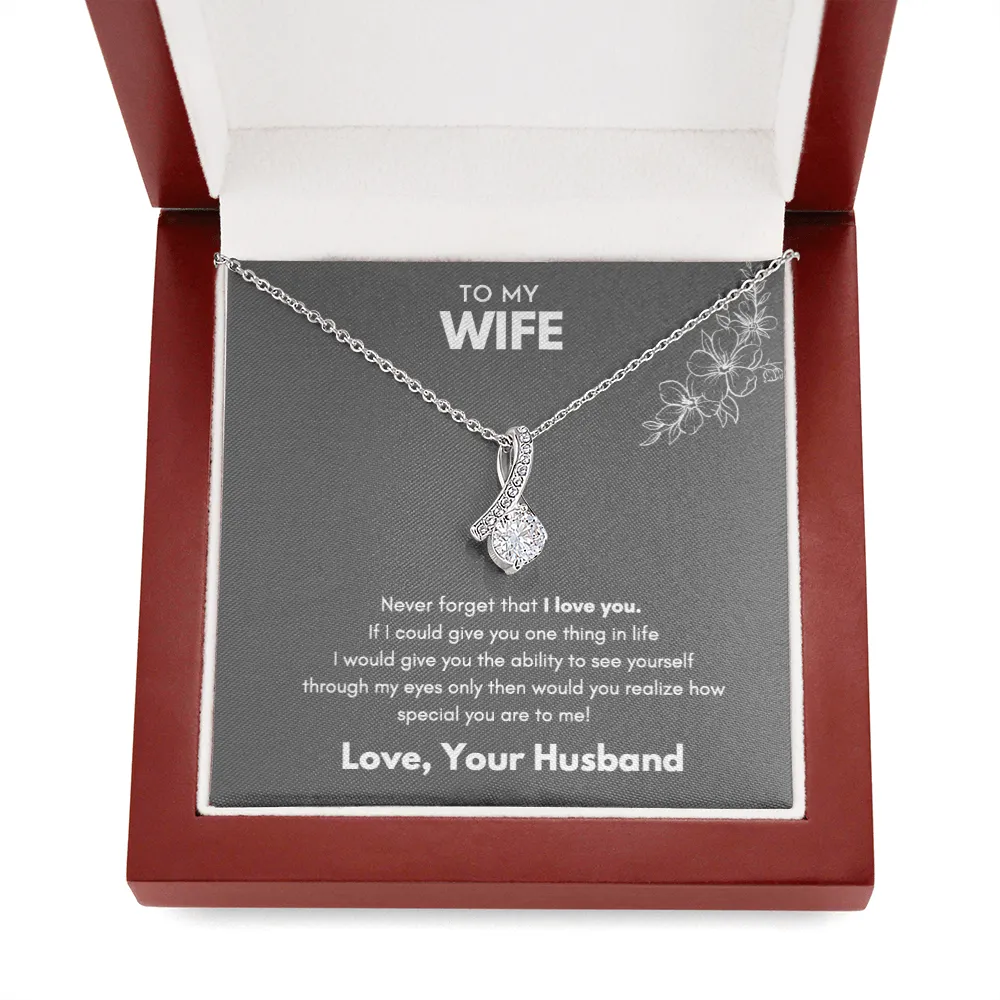 To My Wife - ALLURING BEAUTY necklace