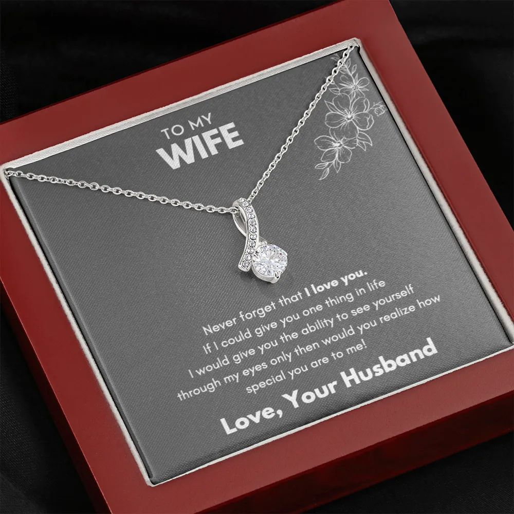 To My Wife - ALLURING BEAUTY necklace