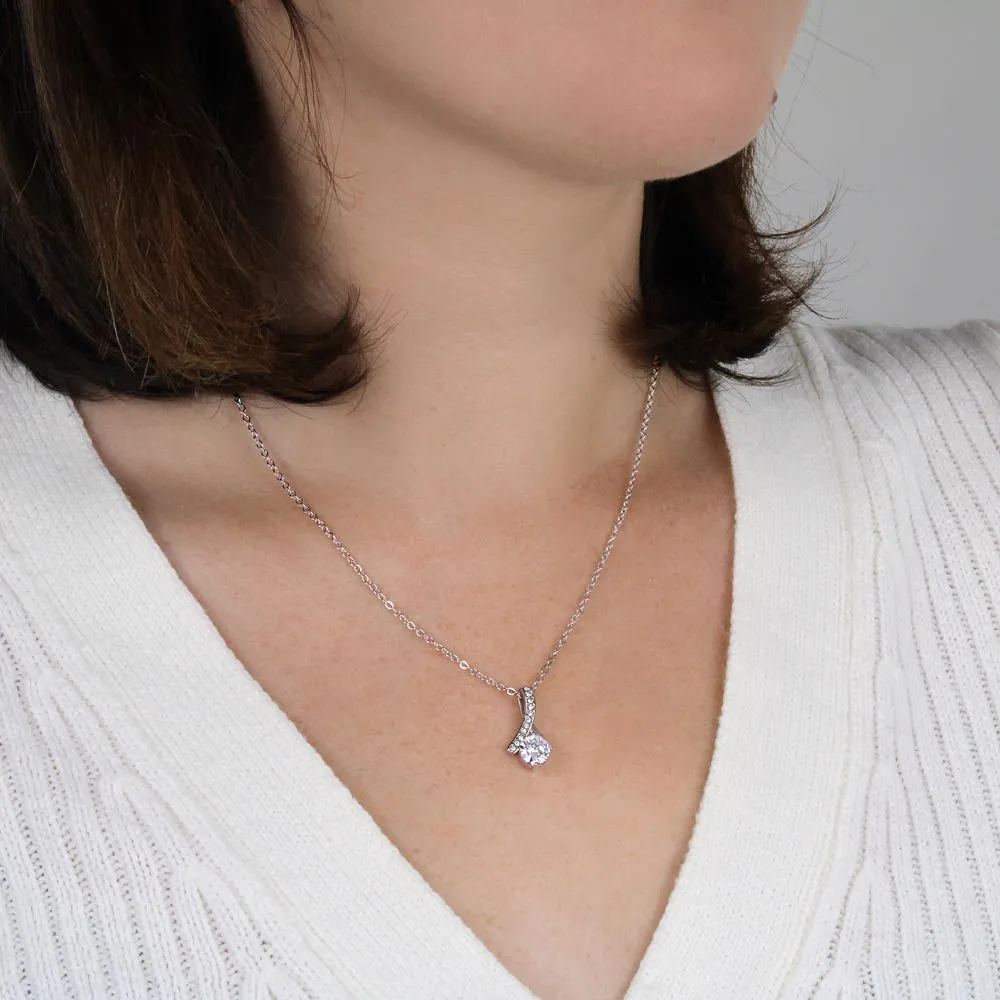 To my wife- I'd choose you in a hundred lifetimes (Limited Time Offer) - Alluring Beauty Necklace