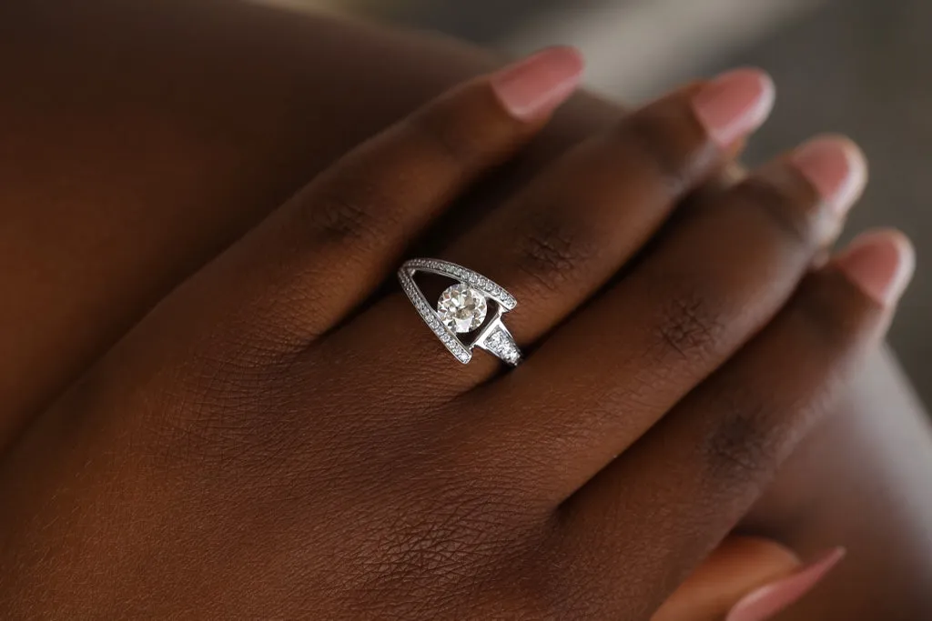 Triumph Modern Bridal Ring