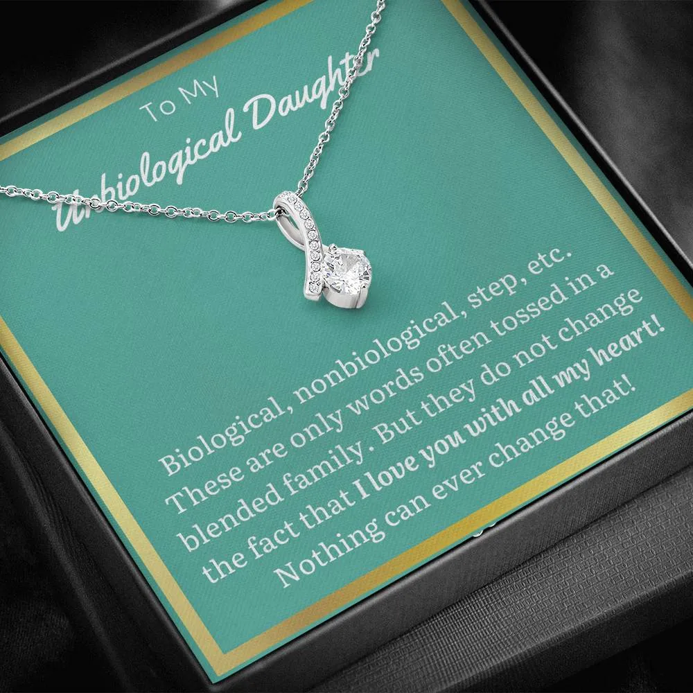 Unbiological Daughter Necklace