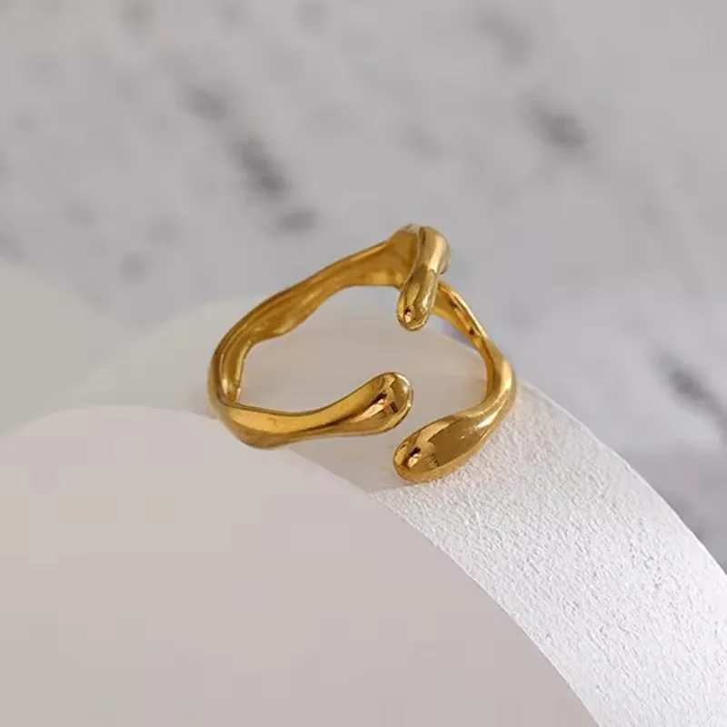 Unique Minimal Alien Y Shape Ring