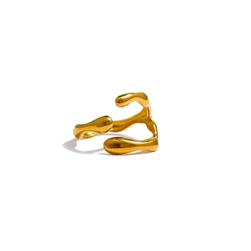 Unique Minimal Alien Y Shape Ring