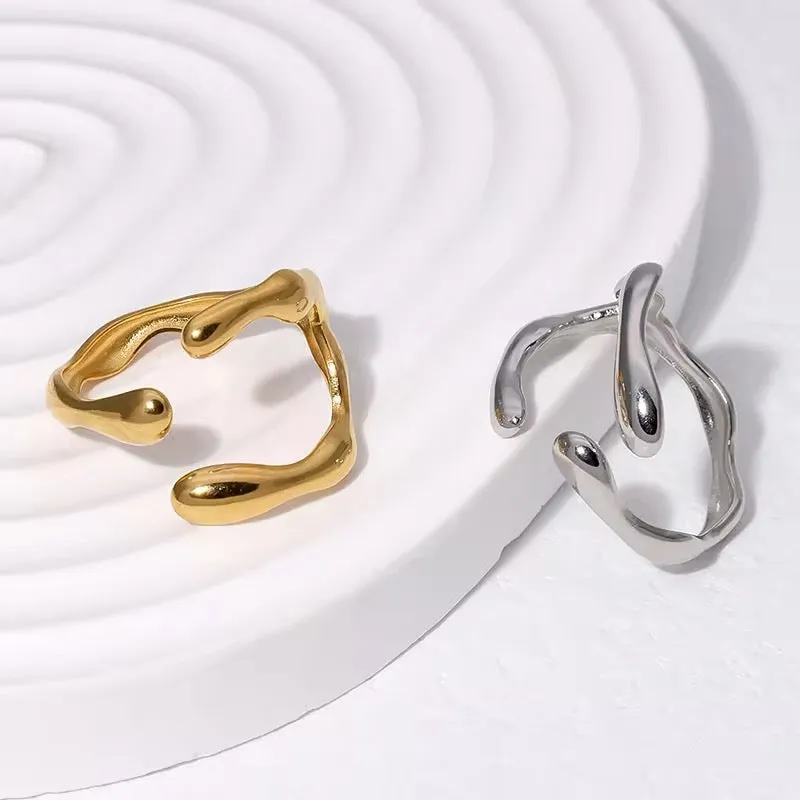 Unique Minimal Alien Y Shape Ring