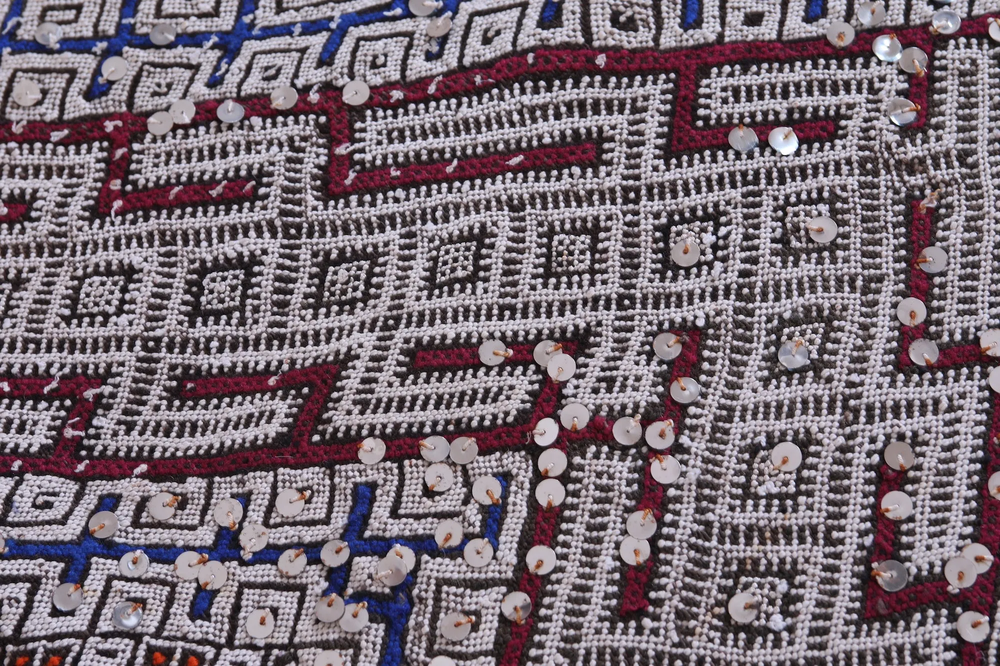Unique Vintage Berber Runner Rug - 4.1x9.9 ft Handwoven Design