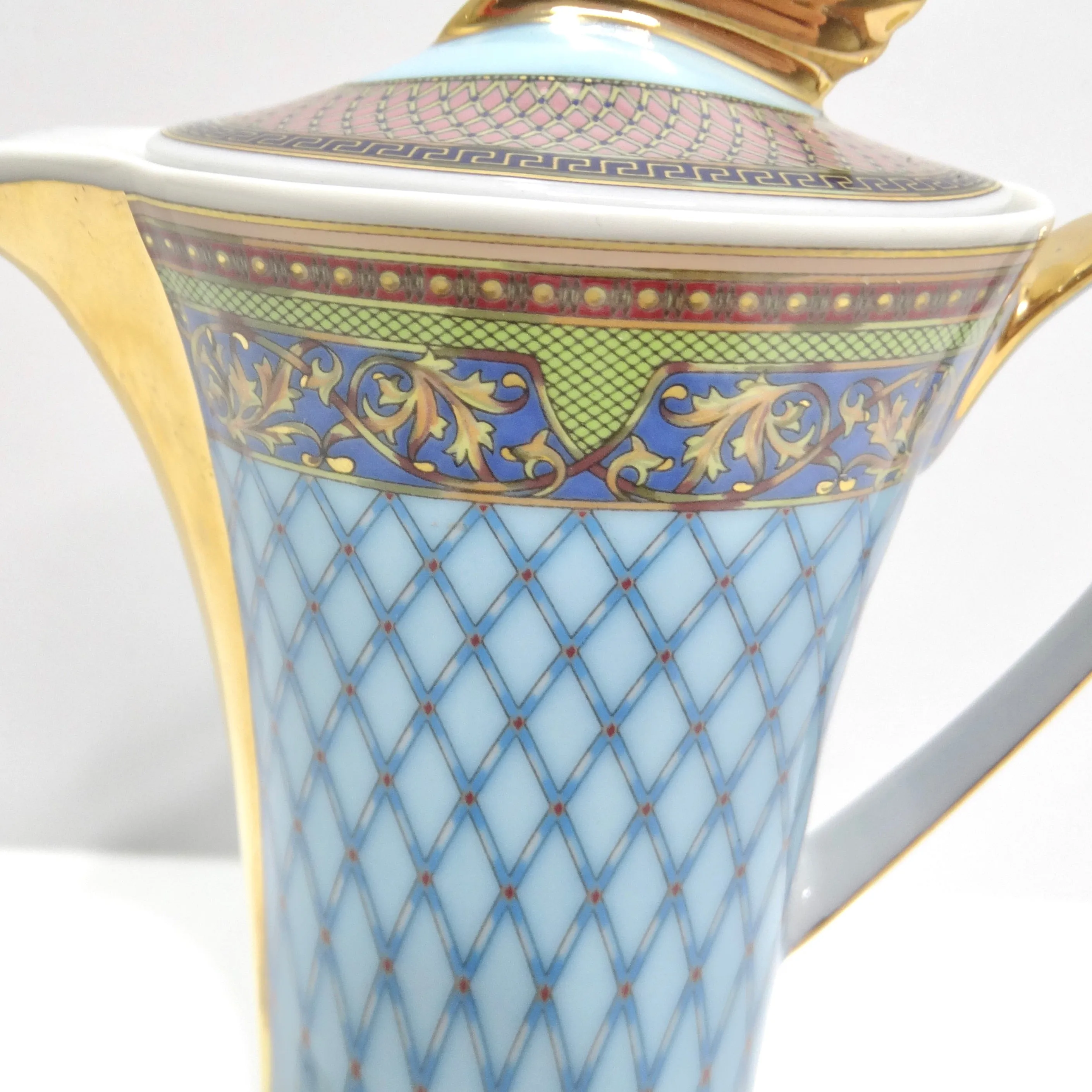Versace Rosenthal 1990s Russian Dream Coffee Pot