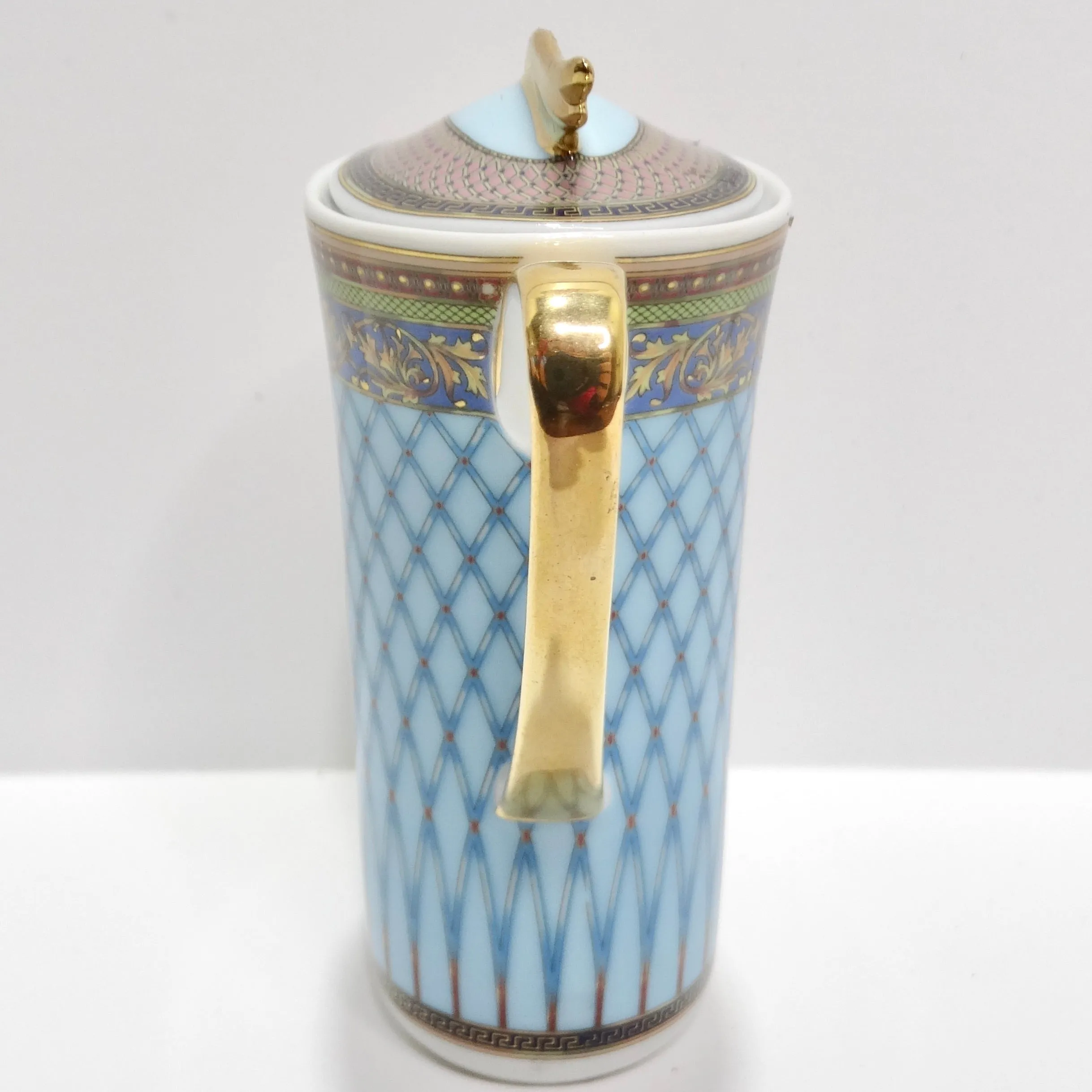 Versace Rosenthal 1990s Russian Dream Coffee Pot