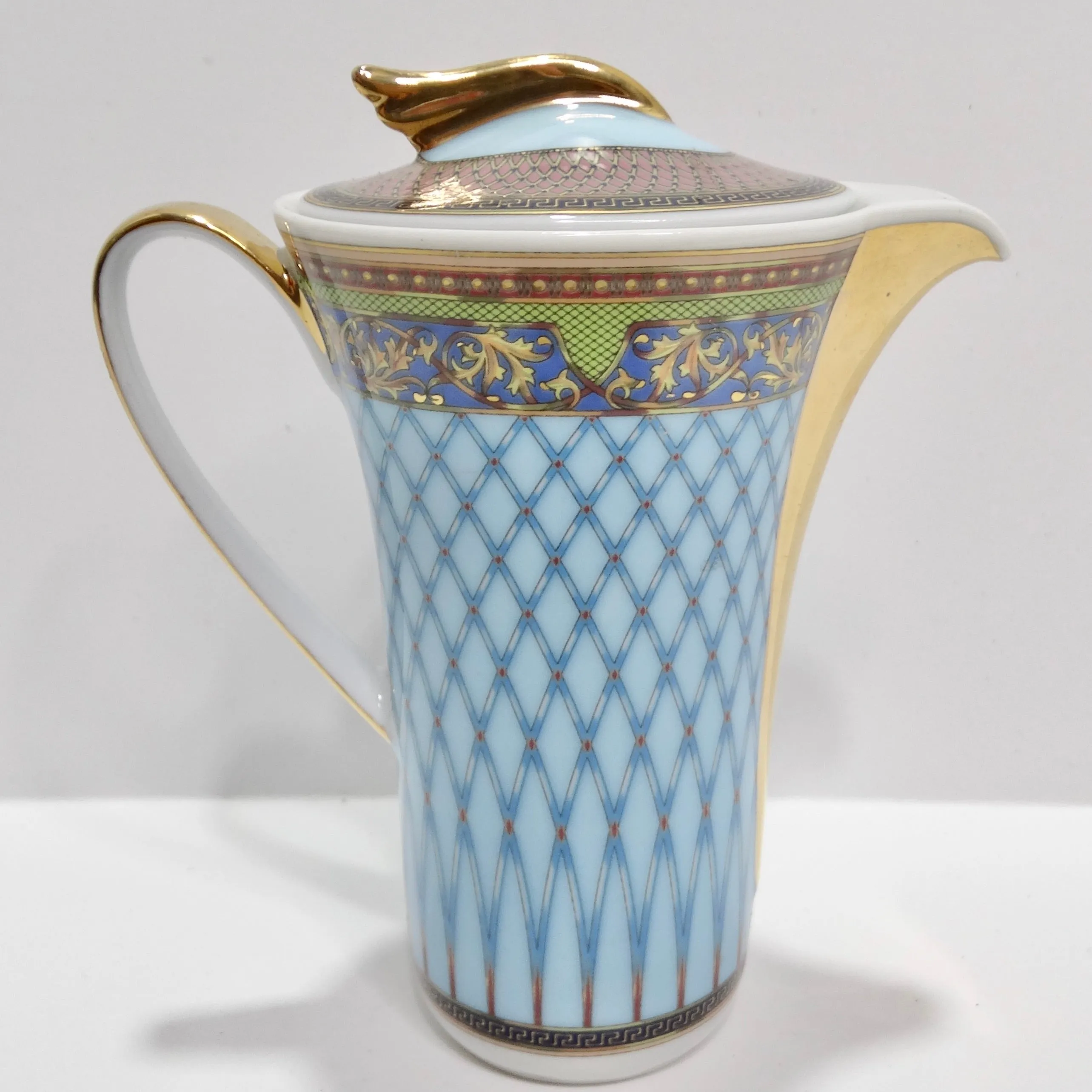 Versace Rosenthal 1990s Russian Dream Coffee Pot