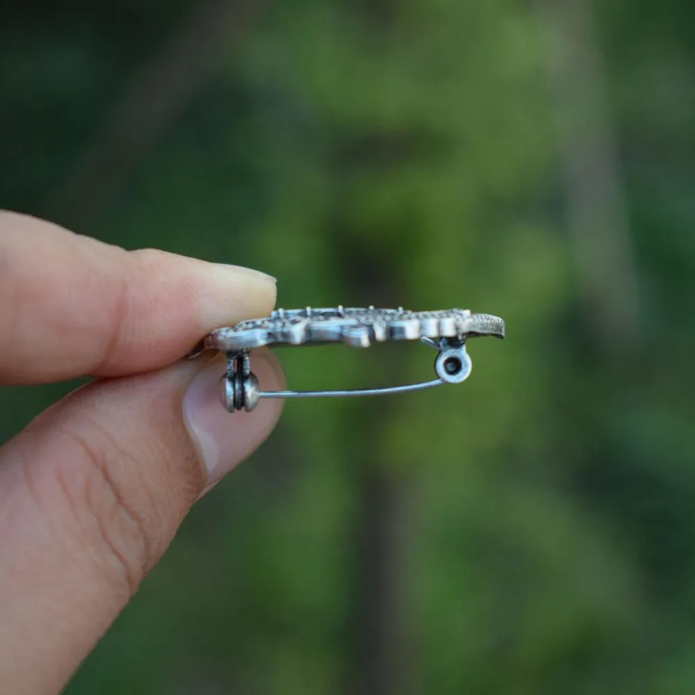 Viking Drakkar Brooch