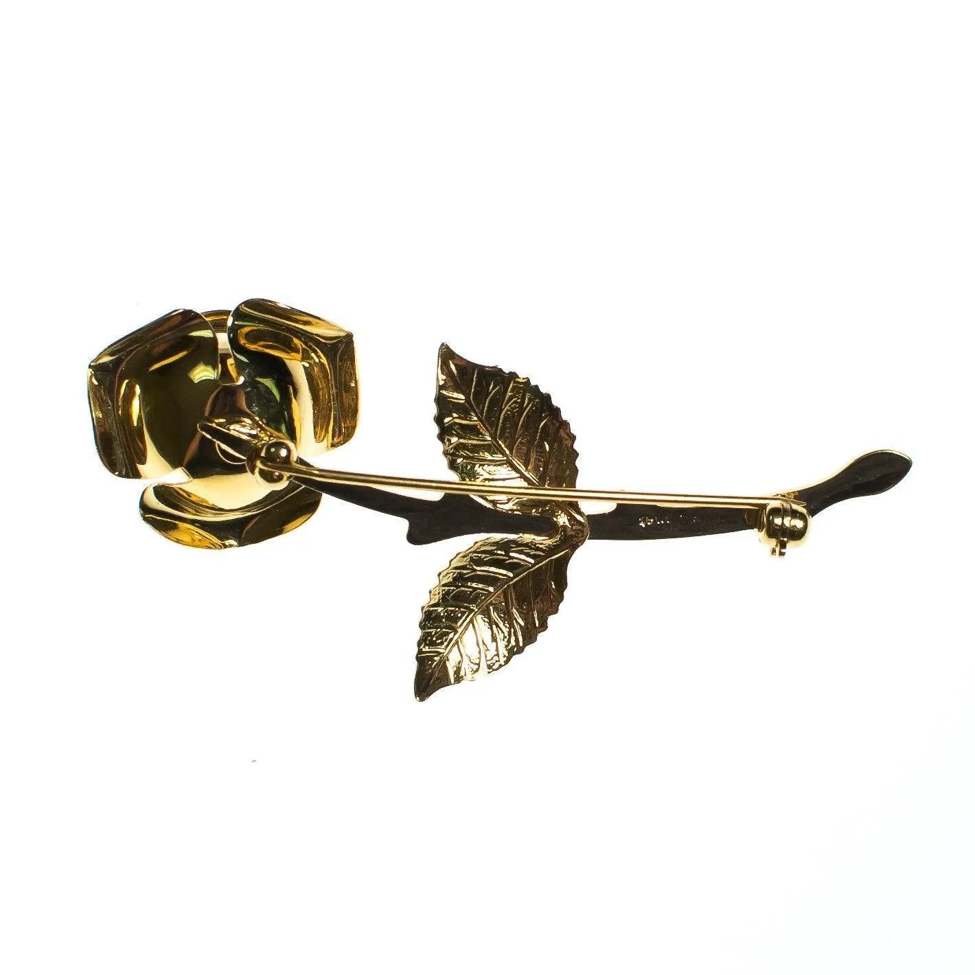 Vintage Brooch, Rose Brooch, Gold Tone Brooch, Brooches and Pins