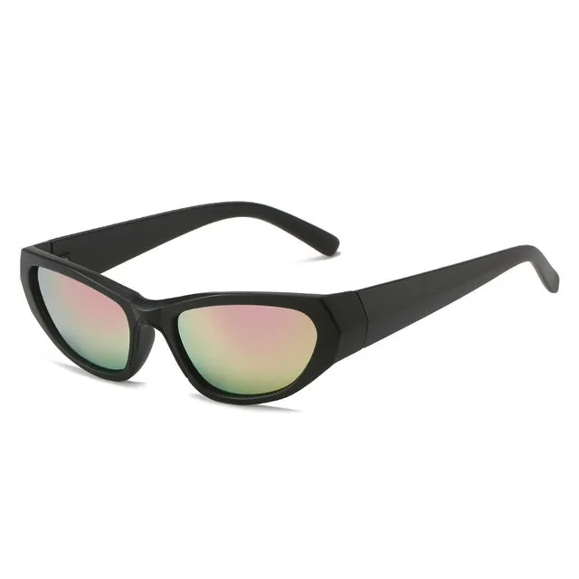 Vintage Shades Futuristic Eyewear Riding Eyeglasses