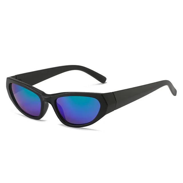 Vintage Shades Futuristic Eyewear Riding Eyeglasses