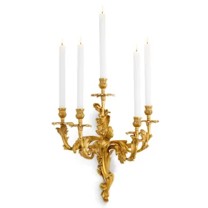 Wall Element Lumière - Antique Brass Finish