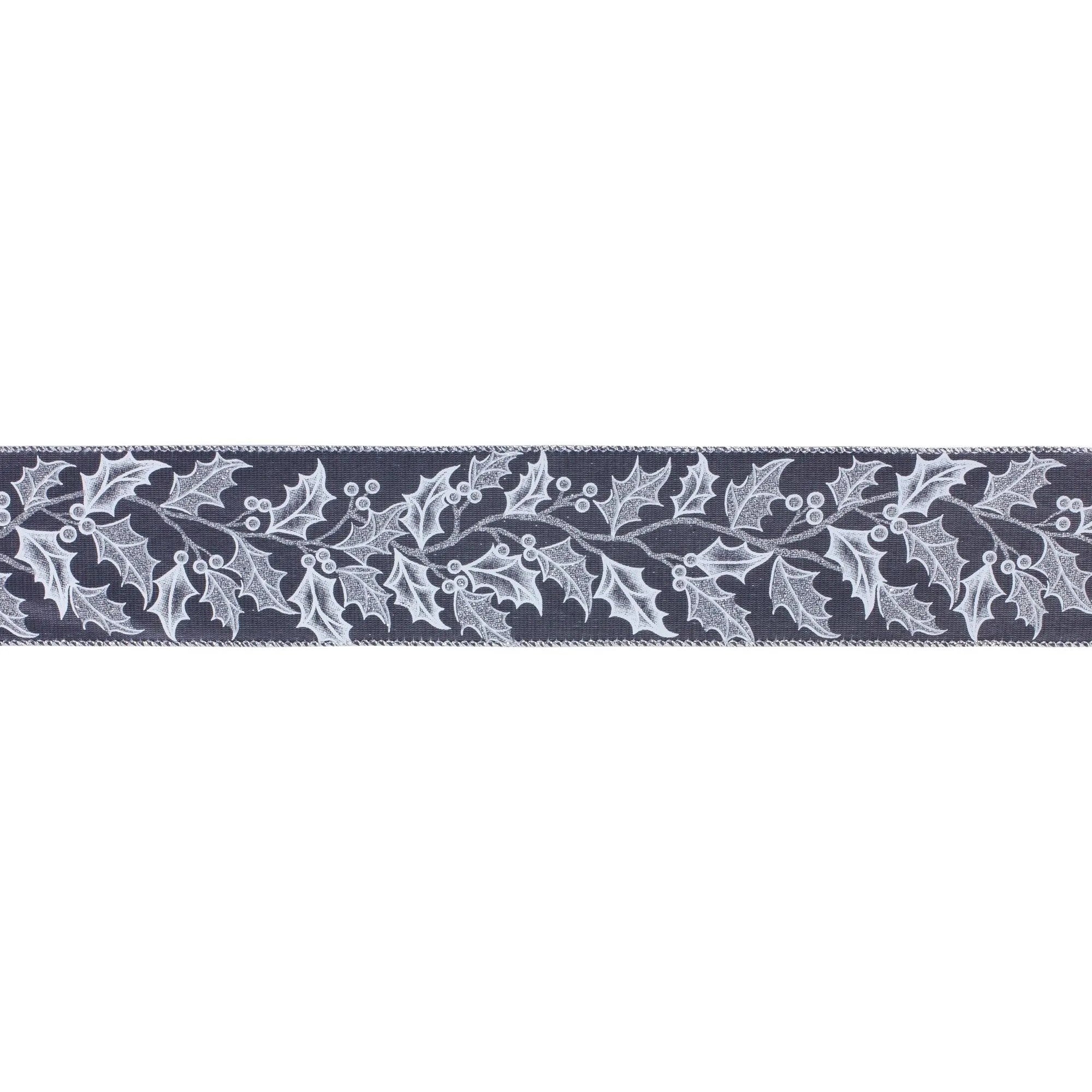 Wired Polyester Ribbon 2.5" x 10 yds. (Set of 2)