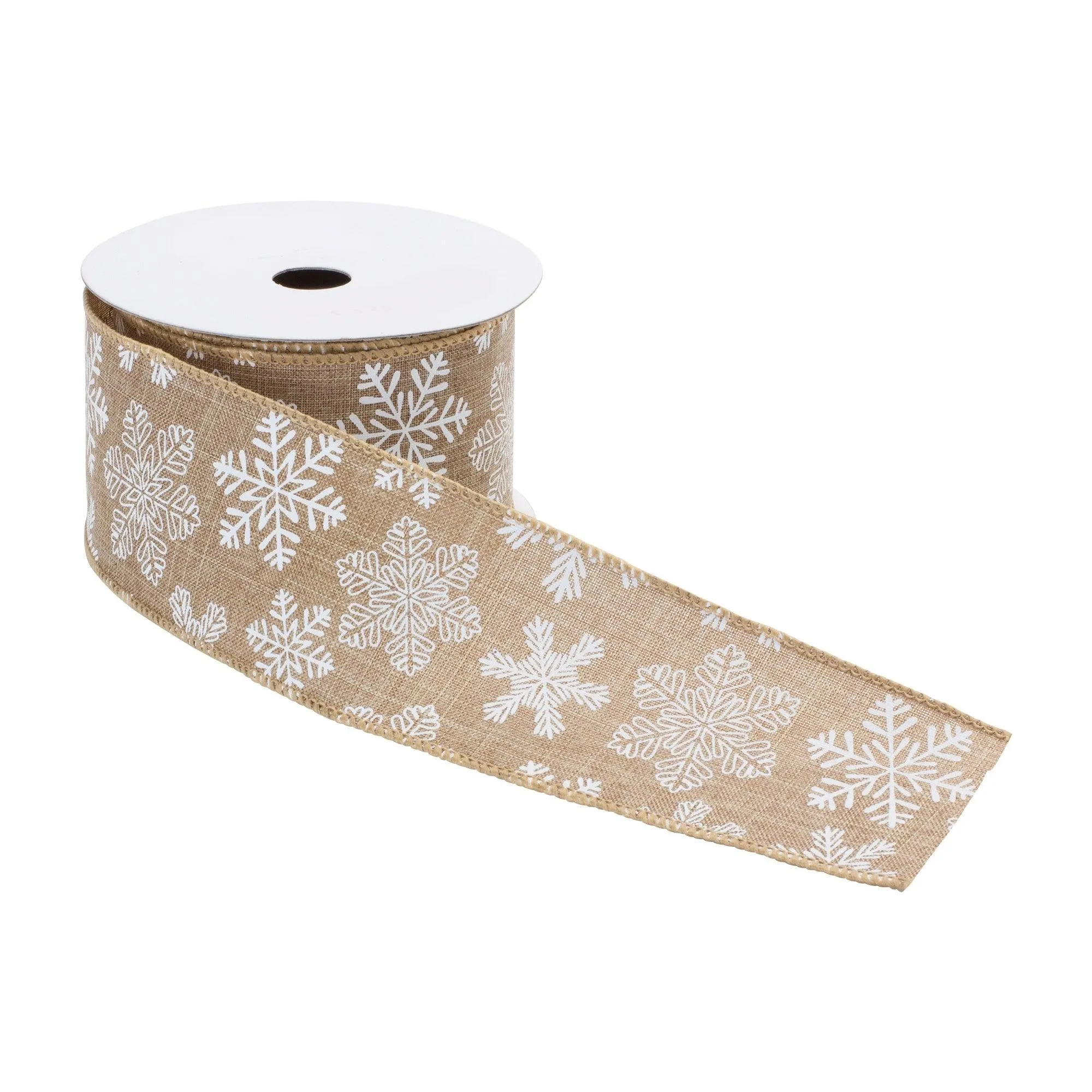 Wired Polyester Ribbon 2.5" x 10 yds. (Set of 2)