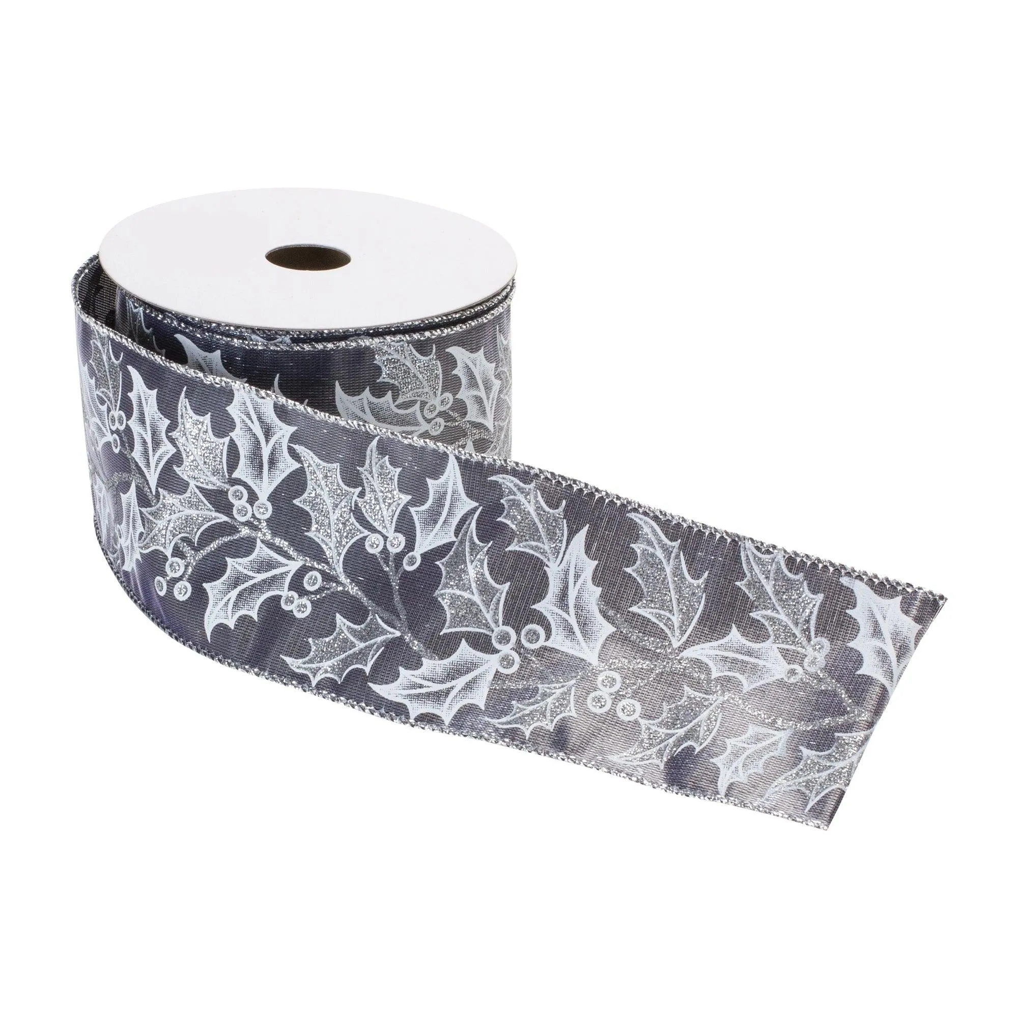 Wired Polyester Ribbon 2.5" x 10 yds. (Set of 2)