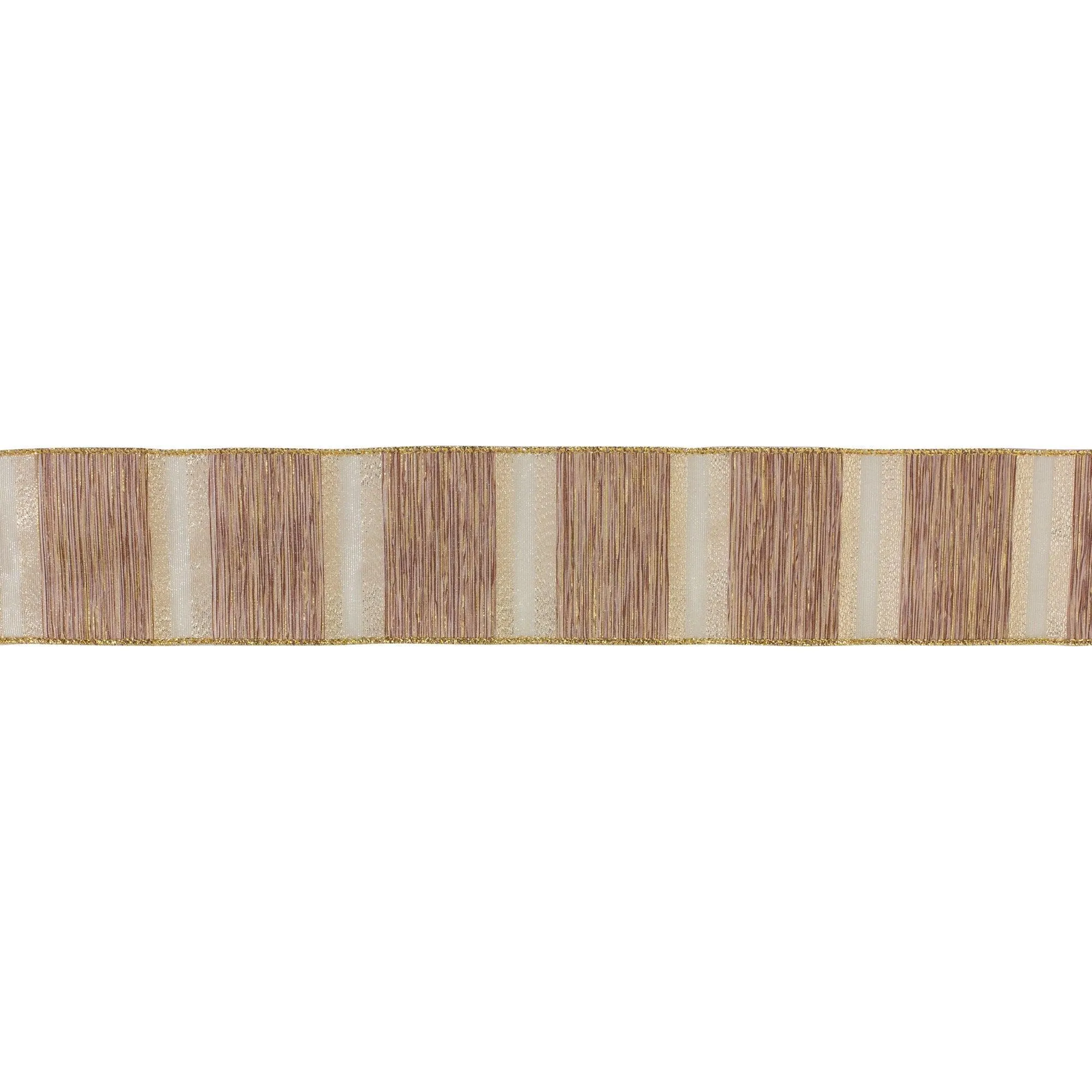 Wired Polyester Ribbon 2.5" x 10 yds. (Set of 3)
