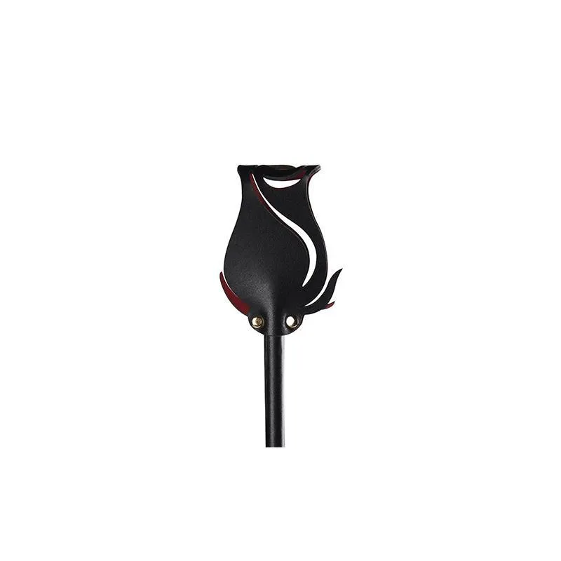 ZALO Doll Designer Collection Rose Riding Crop - Luxury BDSM Accessory