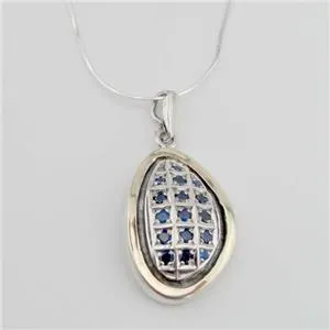 Zircon Earrings 9K Yellow Gold 925 Silver Handmade Deco Hadar Designers  () SALE